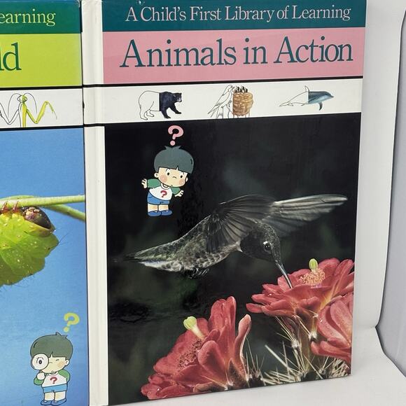 Child's First Library of Learning Time Life Books Lot Of 6 VTG 1990s Homeschool - Picture 10 of 16